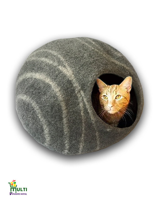 Charcoal Shade Cave with Stripes-015