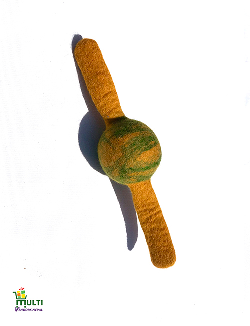 DOG TOY- Ball With Belt  DESIGN -0154