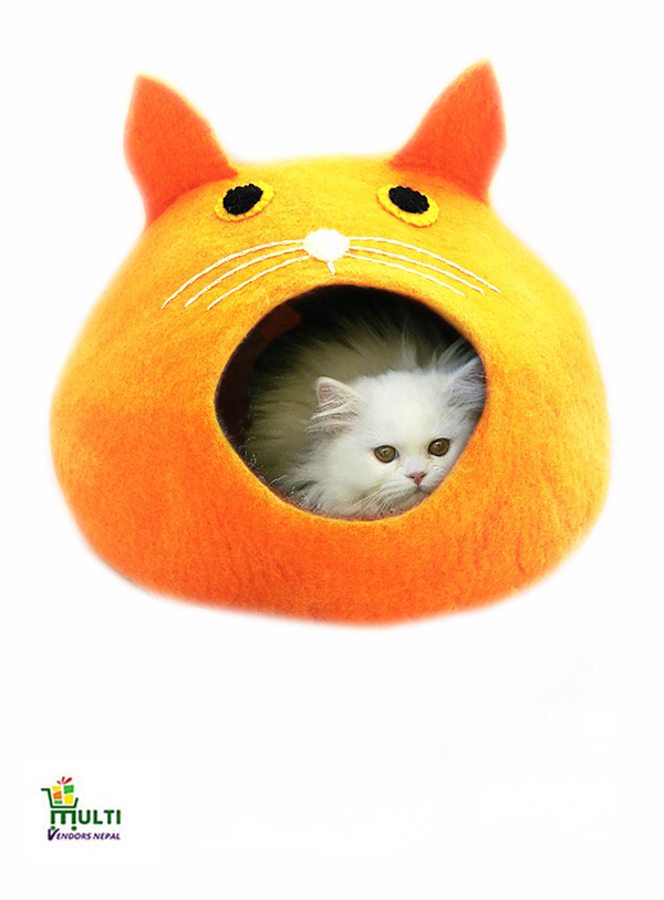 Orange Cave- Cat Face 